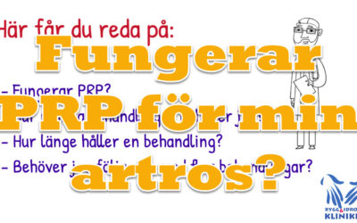 Fungerar PRP för artros?